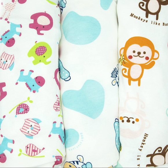 Swaddle me pack of 3 baby swaddle blankets - Picture 3 of 7